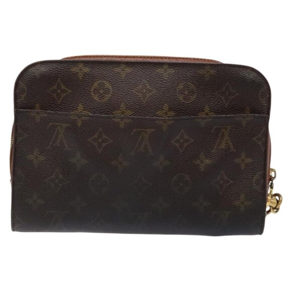 LOUIS VUITTON Monogram Orsay Clutch Bag LV Auth - Picture 3 of 16